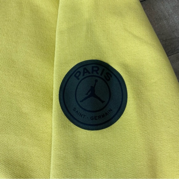 Nike Air Paris Saint-Germain Wordmark Fleece Pullover Hoodie MenSz XL FN5324-700 - Picture 5 of 7